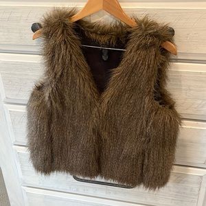 J.Crew Faux Fur Vest